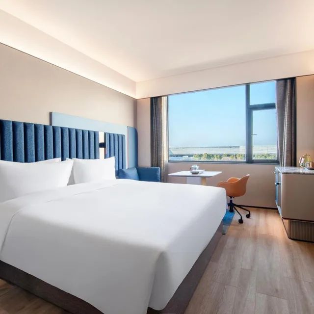 غرفة ديلوكس بسرير مزدوج، InterCityHotel Shanghai Hongqiao Airport 2/10