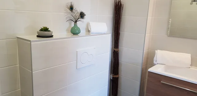 غرفة كومفورت بسرير كينج بحمام خاص لذوي الإعاقة، Chambres D hotes Gite Grange Debout 9/10