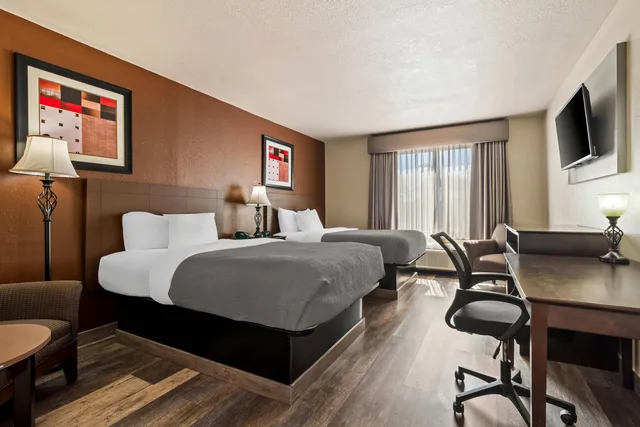 غرفة بسريرين مزدوجين، Quality Inn & Suites North Myrtle Beach 8/10