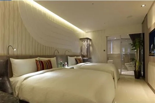 غرفة ديلوكس رباعية، Beauty Hotels Taipei - Hotel Bnight 1/2