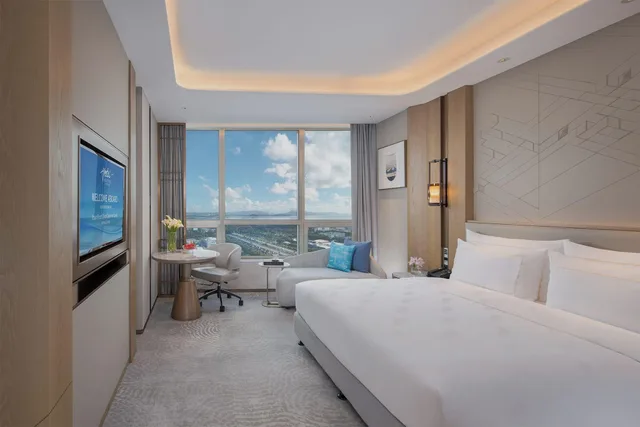 Deluxe, Double Bed, Bay View، Shenzhen Airlines Internatonal Hotel Shenzhen 3/5