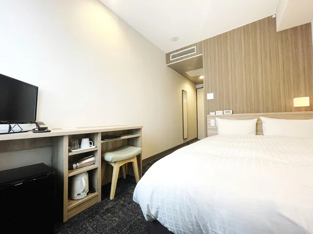 غرفة بسرير نصف مزدوج بإطلالة على البحيرة في الملحق، Matsue New Urban Hotel 2/4