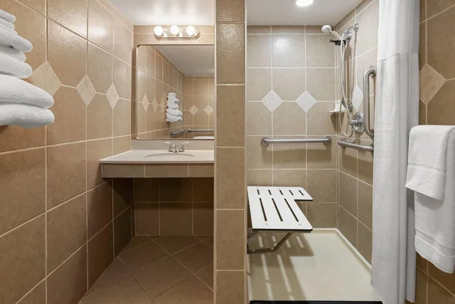 غرفة بسرير كينج لذوي الإعاقة، Tesla BioHealing Wellness Hotel & Resort, Ramada by Wyndham 3/3