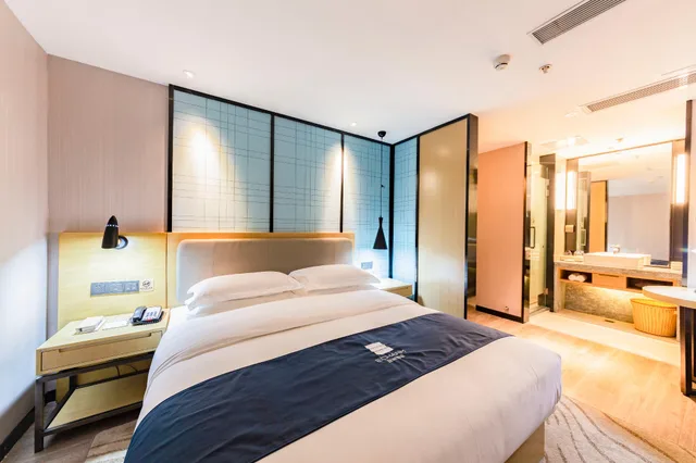 غرفة كومفورت بسرير كينج، Echarm Hotel (Fuzhou Sanfang Qixiang North Wuyi Road) 2/3