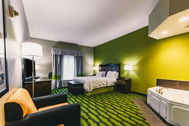 غرفة بسرير كينج لذوي الإعاقة، Hampton Inn Niagara Falls/Blvd 2/6