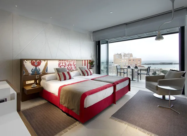 غرفة قياسية بسريرين مزدوجين، Parador de Cadiz 2/2