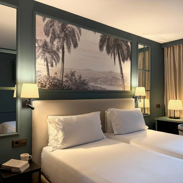 غرفة ديلوكس بسرير مزدوج أو سريرين منفصلين، Luze Castellana Hotel 2/6