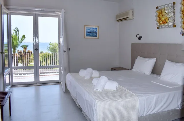 غرفة سوبيريور بسرير مزدوج أو سريرين منفصلين بإطلالة على البحر، Theoxenia Hotel 2/10