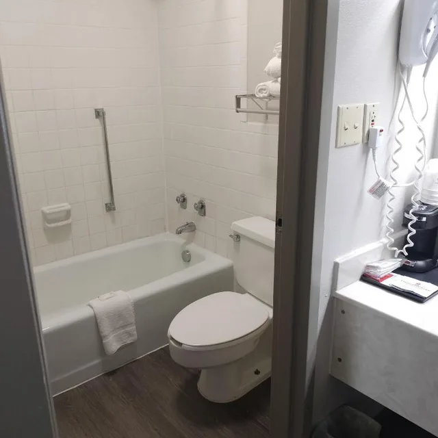 غرفة بسرير كينج يُسمح فيها بالحيوانات الأليفة، Clarion Inn Southern Pines - Pinehurst 4/4