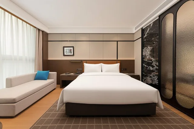 غرفة غراند بسرير كينج للمدخنين، Wyndham Fuzhou Gulou 2/6