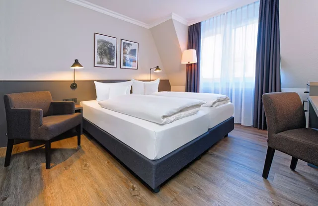 غرفة كومفورت بسرير مزدوج، ATLANTIC Hotel Landgut Horn 1/14