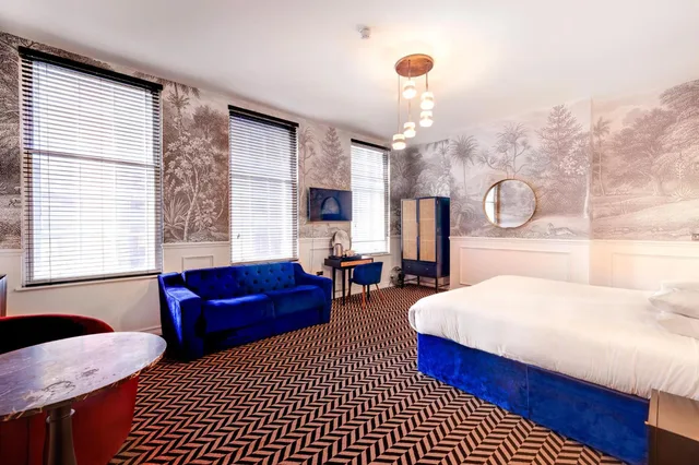 غرفة بسرير مزدوج أو سريرين منفصلين، Lock & Key Hotel 8/10