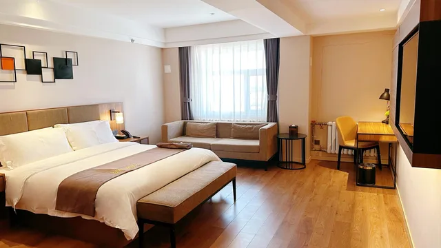 غرفة سوبيريور بسرير مزدوج، Homeinns Plus Longhua Road Qiqihar 1/1