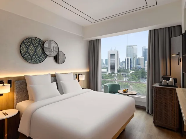 غرفة ديلوكس بسرير كوين بإطلالة على المدينة، ALL SEASONS JAKARTA THAMRIN 8/10