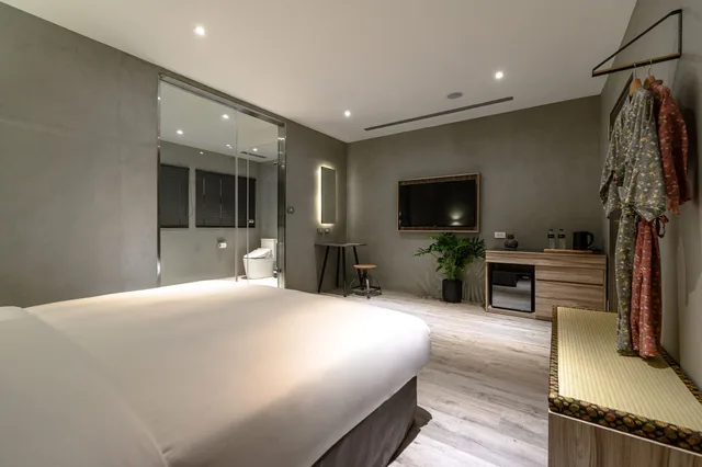 غرفة إليت بسرير كوين، Yunoyado Onsen Hotspring Hotel Deyang 1/4