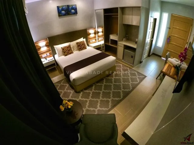غرفة ديلوكس بسرير كوين، Villa Abadi Resort 3/7