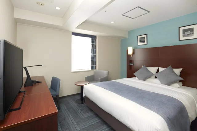 Room, Double Bed, No Cleaning Services، Hotel Mystays Yokohama 1/2