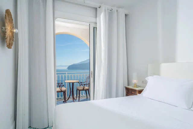 غرفة سوبيريور بإطلالة على البحر بشرفة، Hotel Belair 4/9