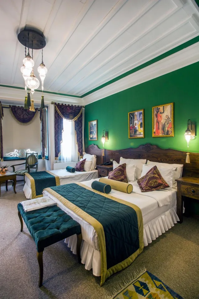 غرفة ثلاثية بسرير مزدوج وسرير فردي، Garden House Istanbul 2/8
