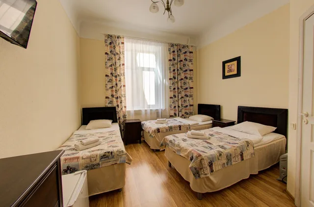 غرفة ثلاثية بثلاثة أسرّة، Viktorija Hotel 7/10