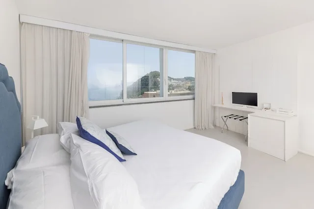 غرفة سوبيريور بسرير مزدوج بإطلالة على البحر، Suite Time Capri Villa La Pergola 2/10