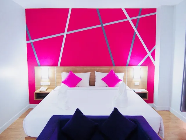 غرفة سوبيريور بسرير كينج بإطلالة على المدينة، Eco Inn Lite Ubonratchathani 3/3