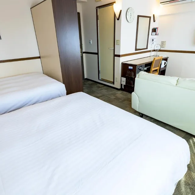 غرفة ديلوكس بسريرين منفصلين للمدخنين، Toyoko Inn Tochigi Ashikaga-eki Kita-guchi 3/8