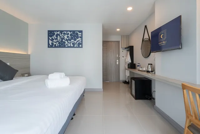 غرفة غراند بسرير كينج، Cozy Blu Suvarnabhumi 3/3