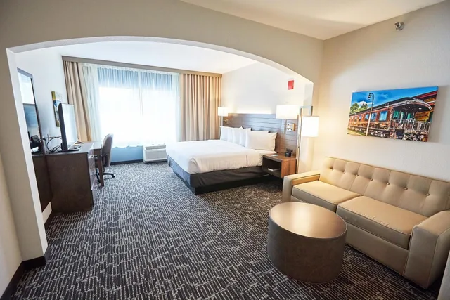 استوديو بسرير كينج مع أريكة، Gundersen Hotel & Suites 3/6