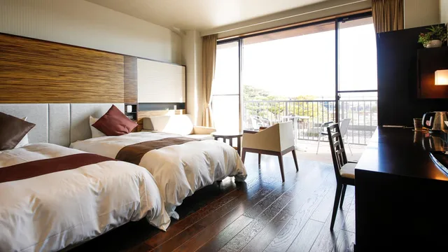 غرفة قياسية بسريرين منفصلين، Resort Hills Toyohama SORA no KAZE 1/1