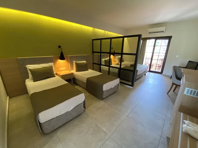 غرفة كلوب عائلية بسرير مزدوج، Queens Park Goynuk Hotel All Inclusive 3/6