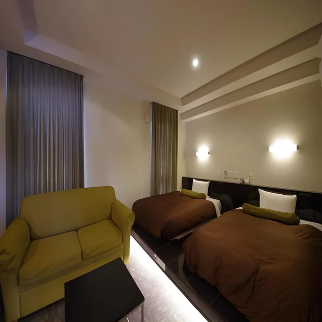 Standard, Twin Beds, Smoking, Urbain Hiroshima Executive 1/1