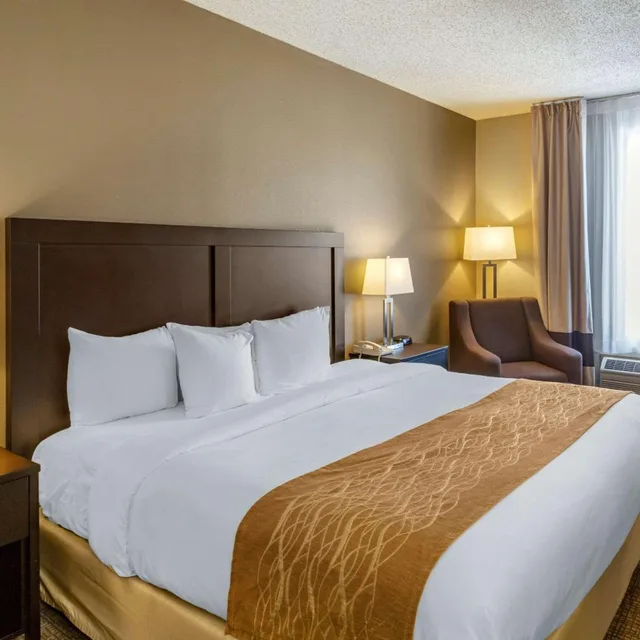 جناح سوبيريور بسرير كينج، Comfort Inn Evanston I-80 2/2