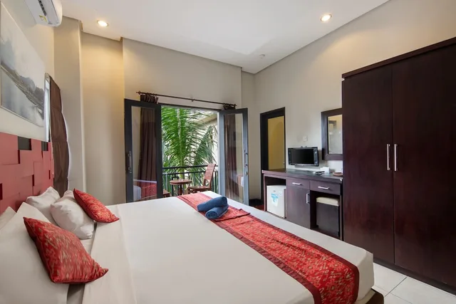غرفة ديلوكس بسريرين منفصلين، Legian Village Beach Resort 1/9