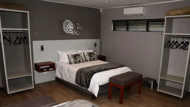 غرفة فاخرة بسرير مزدوج بغرفة نوم واحدة، Tsessebe Guesthouse 6/10