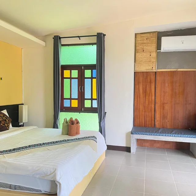 غرفة عائلية في الطابق الأرضي، Coco Lanta Eco Resort 5/10