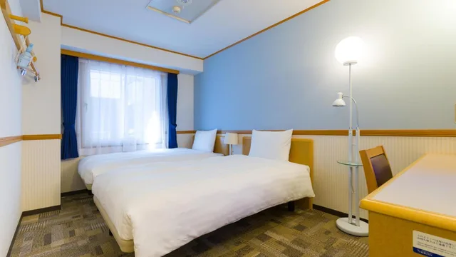 غرفة بسريرين منفصلين للمدخنين، Toyoko Inn Kokura-eki Shinkansen-guchi 10/10