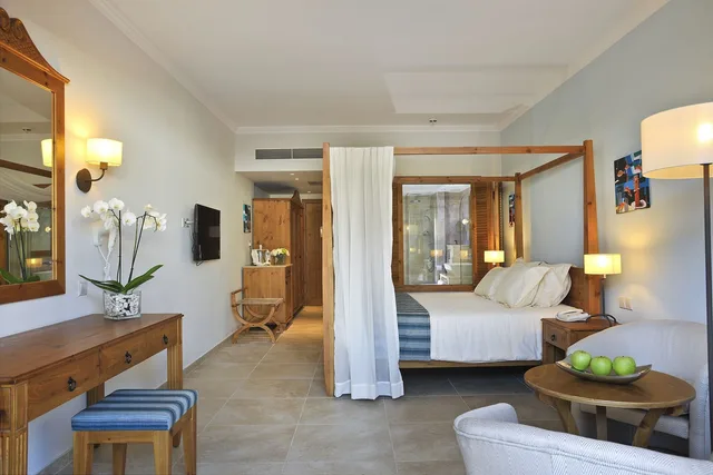 Junior Suite, Double Bed, Inland View, Terrace، Olympic Lagoon Resort Paphos 8/10