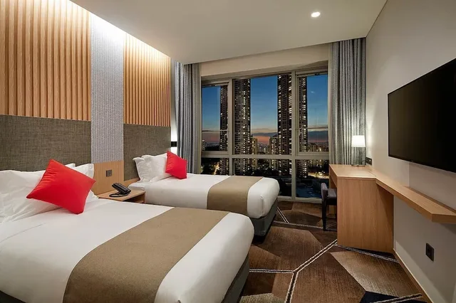 غرفة ديلوكس بسريرين منفصلين، Staz Hotel Premier Dongtan 1/7
