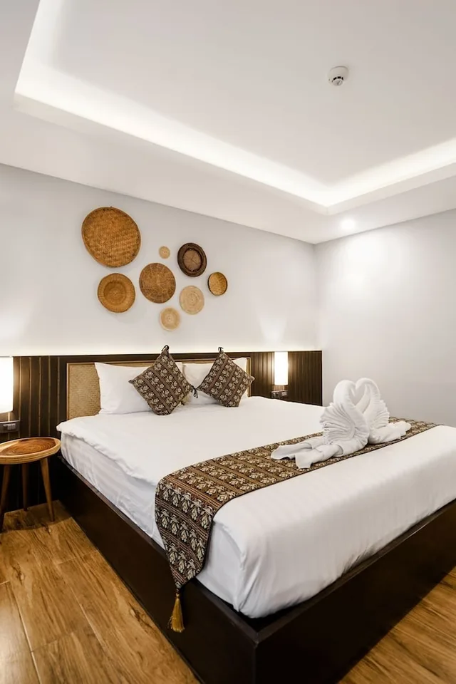 غرفة ديلوكس بسرير كينج، Paraiso Hotel Chiangmai 1/7