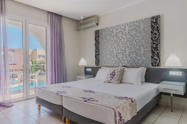 غرفة قياسية بسرير مزدوج، Sunrise Zante - Adults Only Hotel 3/10