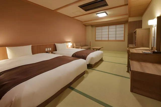 غرفة بسرير مزدوج وسرير فردي، Onyado Yui no Sho 1/1