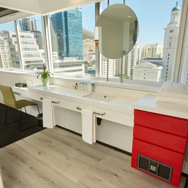غرفة لذوي الإعاقة، Hotel Sky Cape Town 8/8