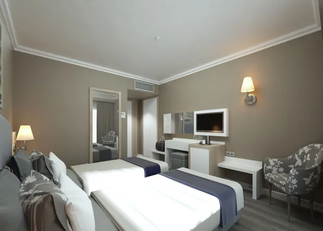 غرفة كومفورت بسرير مزدوج، Lancora Beach Hotel 3/7