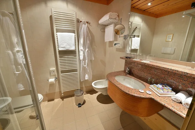 غرفة قياسية بسرير مزدوج، Hotel Posta 4/4