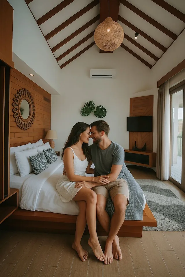 فيلا بسرير كوين بغرفة نوم واحدة بمسبح خاص، D Wina Villa Seminyak 4/8