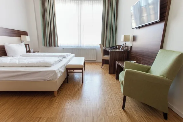 غرفة كومفورت بسرير مزدوج أو سريرين منفصلين، Hotel Halber Mond 1/4