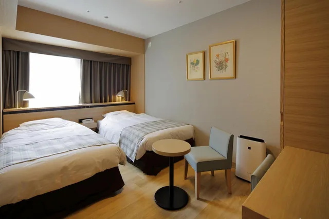 غرفة أساسية بسرير فردي، Hotel Monte Hermana Fukuoka 3/13