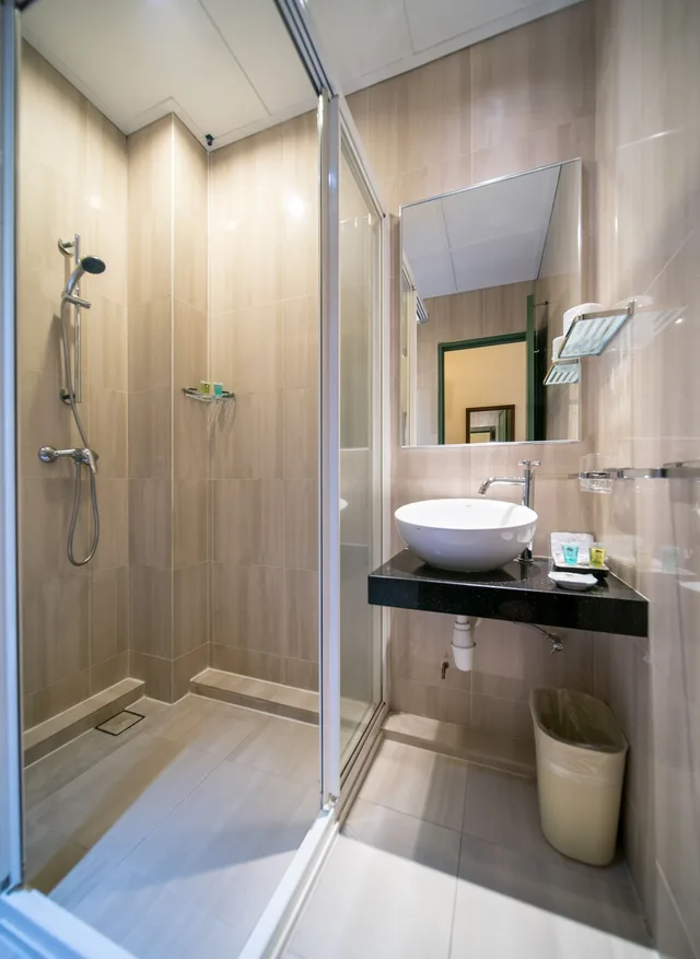 Courtyard, Twin Beds، Yeng Keng Hotel 8/8