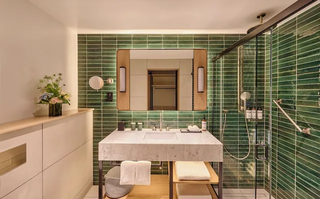 غرفة بسريرين منفصلين، Hyatt Regency London Olympia 3/4